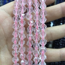 High Quality Natural Faceted 8mm Loose Gem stone loose beads,Stone Quartz Crystal Specer beads high Quality,1string 15.5" 2024 - купить недорого