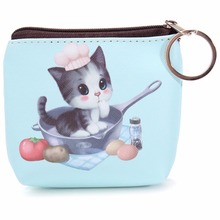 Mini bolso con 6 estilos de animales para mujer, monedero pequeño con cremallera, monedero para cambio de dinero, cara adorable, chica bonita, venta al por mayor 2024 - compra barato