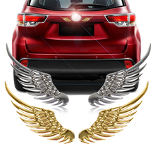 1 Pair Car sticker 3D wings Decoration Sticker For Chevrolet Cruze TRAX Aveo Lova Sail EPICA Captiva Malibu Volt Camaro Cobalt 2024 - buy cheap