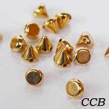Hot Sale 200PCS 6mm/8mm/10mm/12mm Gold Silver Metal Stud Rivet Spikes Craft Case Shoes Bag Leather Craft DIY Accessories 2024 - buy cheap