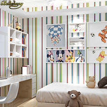 Beibehand-papel de parede minimalista, infantil, listrado, estilo moderno, para sala de estar, quarto 2024 - compre barato