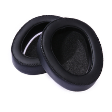 Almohadillas de cuero de repuesto para Sennheiser HD500, almohadillas para los oídos, cubierta para Sennheiser HD, 1 par 2024 - compra barato