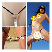Free shipping!2014 Hot sale!S~5XL Women sexy beads g string lady sexy design pearls thongs open crotch sexy girls beads cloth 2024 - buy cheap
