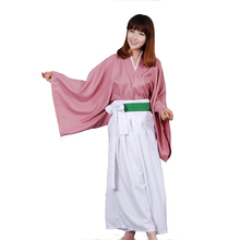 Brdwn-fantasia de cosplay de hakuki jizitu hijikata toshizo, kimono (top + calça + cinto) 2024 - compre barato