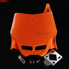 Número da frente placa para capa de plástico para kayo apollo bosuer xmotos zongshen shineray 250cc bicicleta da sujeira motorcross frete grátis 2024 - compre barato