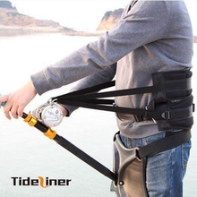 Tideliner-vara de pesca para barco, 37*35cm + 66*26cm, acessório de pesca, cinto protetor da cintura, vara de pesca 2024 - compre barato