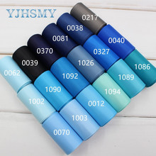 YJHSMY J-17324-L50MM-0012,50 mm 10 yards Solid Color Ribbons Thermal transfer Printed grosgrain Wedding Accessories DIY material 2024 - buy cheap