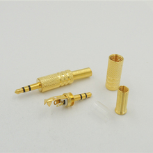 20pcs gold-plated 3.5mm 1/8" Stereo Male Audio TRS Jack Plug Adapter 2024 - buy cheap