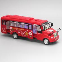hx 1:32 tourism bus city bus Metal Alloy Diecast Toy Car Model Miniature Scale Model Sound and Light Emulation Electric Car 2024 - buy cheap