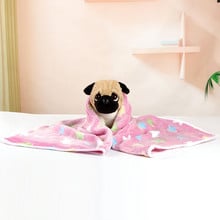 Dog Basket Pet Dog Cat Bed Dog Cat Rest Blanket Breathable Pet Cushion Soft Warm Sleep Mat Healthy Cover House For Dogs Cats L*5 2024 - compre barato