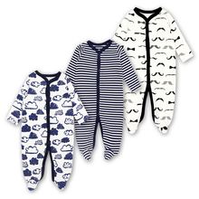 Newborn Clothes 0-3 Months Boys Girls Spring Jumpsuit Long Sleeve  Infant Pajama Cotton Summer Baby Clothes New born Baby Romper 2024 - buy cheap