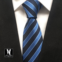 Corbata de diseñador superior, 8cm, corbata Formal para caballeros, corbatas de rayas tradicionales tejidas de alta calidad 2024 - compra barato