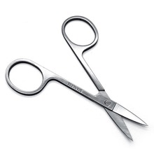 Stainless Steel Eyebrow Shaping Cut Scissors Comb Hair Remover Beauty Tool Shaver Makeup Tools Hair Grooming Removal 2024 - buy cheap