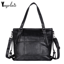 2019 New Fashion Hobos Women Bag Ladies Brand Leather Handbags Spring Casual Tote Bag Shoulder Large Capacity Bags For Woman 2024 - buy cheap