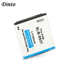 Dinto 1pc 3.7V 900mAh SLB-0937 SLB0937 SLB 0937 Replacement Digital Camera Battery for Samsung CL5 i8 PL10 L730 L830 NV4 2024 - buy cheap