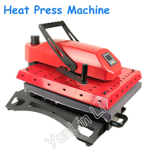 Máquina de transferência de calor manual, máquina de transferência de calor com tamanho viável de 40*50cm 2024 - compre barato
