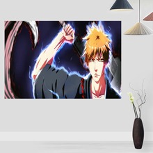 Pósteres de Anime de lejía en la pared, póster moderno de Anime/película/rectángulo abstracto, tela de seda, arte de pared sin marco, novedad 2024 - compra barato