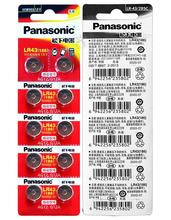 1000 шт./лот новая Оригинальная батарея для Panasonic AG12 LR43 186 0% Hg для часов игрушки 1,5 V батареи щелочные для калькулятора 2024 - купить недорого