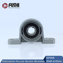 KP005 Bearing 25 mm Shaft Diameter ( 4 PCS ) KP Zinc Alloy Pillow Block KP 005 Bearings KP005 2024 - buy cheap
