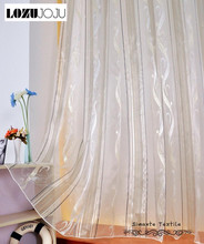 LOZUJOJU moderno diseño de hoja de tul jacquard cortinas textil para el hogar transparente para el dormitorio de la sala de estar 2024 - compra barato