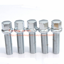 10pcs/lot M12X1.5 Ball Seat Lug Bolts 28mm 35mm 40mm 45mm Shank Fits Audi/Benz/VolksWagen 10.9 Grade 2024 - buy cheap