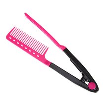 V Type Fashion  Hair Comb Hair Straightener Combs DIY Salon Haircut Hairdressing Styling Tool Barber Anti-static Combs Brush 2024 - buy cheap