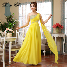 Chiffon Bridesmaid Dresses 2022 A-Line Prom Dress Long Wedding Party Dress Large Size 2024 - buy cheap