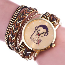 New Fashion Casual Quartz Women womenes Leather Shoulder Strap Watch Bracelet Watch Gift  Women's Clock brand Female watch 2024 - buy cheap
