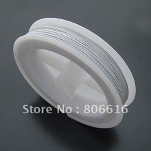 0.38MM 100M/Pcs 5Pcs/Lot White Ropes/Cords Steel Wires Beading Wire Jewelry Accessories 2024 - buy cheap