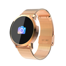 Reloj inteligente deportivo Q8 para hombre y mujer, pulsera con pantalla OLED a Color, Monitor de ritmo cardíaco y presión arterial 2024 - compra barato