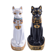 Book Shelve Desktop Cat Miniature Figurine Home Decor Birthday Gift Creative Egyptian Cat God Ornaments Resin Crafts Accessories 2024 - buy cheap