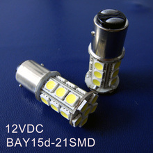 High quality DC12V BAY15D Car led Brake light Rear bulb,PY21/5W,P21/5W,1157,BAZ15D Auto Led Stoplights free shipping 50pcs/lot 2024 - buy cheap