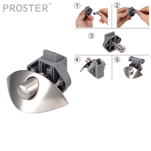 Proster-perilla de bloqueo de media luna para caravana, barco, cajón, autocaravana, 10-20mm, aleación de Zinc, mango de media luna 2024 - compra barato