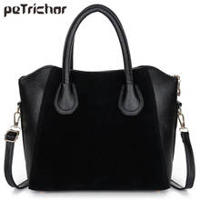 Fashion Women's Leather Handbag Single Shoulder Bags Casual Crossbody Bags Solid Brand Shoulder Bag Zipper Soft Handbags 2024 - buy cheap