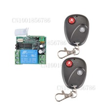 DC 12 v 10A 1CH sem fio RF Sistema de Comutação Controle Remoto + Caso Para O sistema de guarda Entrada