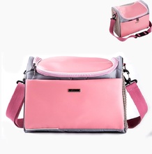 Newest  Fashion Design Pink Puppy Travel Shoulder Bags Comfortable Breathable Dog Cat Outdoor Slings Bag Dog Pet PU Carrier 2024 - buy cheap