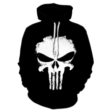 Punisher Hoodies Women Men 3D Sweatshirts Superhero Pullover Novelty Tracksuit Fashion Hooded Streetwear Autumn Casual Jacket 2024 - buy cheap