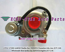CT12 17201-64050, 17201, 64050 Turbo turbocompresor de la turbina para TOYOTA Lite Ace CR30 TownAce 1992-93 2C-T 2CT 2.0L con juntas 2024 - compra barato