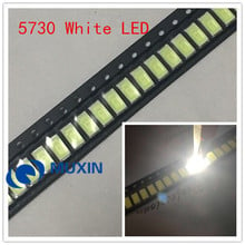 10000pcs/LOT 5730 LED-white0.5W 50-55lm 6500K White Light SMD 5730 5630 LED chip lamps(3.2v-3.4v) 2024 - buy cheap