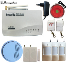 free shipping Intercom home security wireless GSM alarm system 2 year warranty 900/1800MHZ with russian manual 2024 - buy cheap