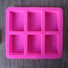 silicone mold soap Handmade six-hole soaps mould soap mold silicone forms soaps silicone molds one piece six hole moulds 2024 - buy cheap