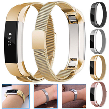 Moda Em Aço Inoxidável Pulseira De Relógio de Substituição Para Fitbit Pulseira Wrist Band Acessórios De Alta HR 2024 - compre barato