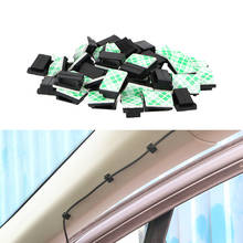 40Pcs Car Vehicle Data Cord Cable Tie Mount Interior Accessories Wires Fixing Clips Auto Fasteners Accessories 2024 - buy cheap