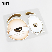 YJZT 14.5CM*12.5CM Cartoon Funny Eye Graphical Car Sticker PVC Waterproof Decals 13-0488 2024 - buy cheap