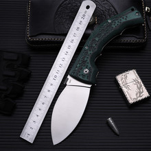 2021 New Free Shipping Outdoor Tactical Folding Fruit Knife Self-defense Wilderness Survival Camping Dogleg Hunting Knives Tools 2024 - buy cheap