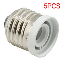 5pcs High-Quality Light Bulb Socket Adapter Medium Base  E26 / E27 Light Bulb Socket to Candelabra E12 Screw Reducer 2024 - buy cheap