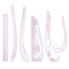 6pcs Multi-function Metric Curve Cutting Rulers Sleeve Clothing Yardstick Tailor Rulers Sewing Tools Patchwork Rulers 2024 - buy cheap