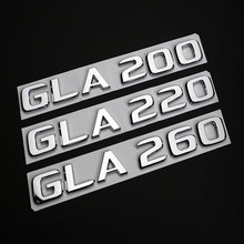 2018 Abs 3d para Mercedes Benz W156 AMG GLA200 GLA220 GLA260, emblema trasero, pegatina de logotipo del coche 2024 - compra barato