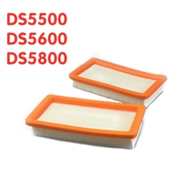 2 unids/lote aspiradora HEPA filtro para karcher DS5500... DS6000... DS5600... DS5800 6.414-631,0 filtros hepa de espaã a 2024 - compra barato