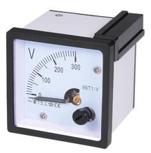 1pcs 99T1/SQ48-V AC 250V 300V 450V 500V Fine Tuning Dial Panel Analog Voltage Meter Voltmeter White Black 48*48mm 2024 - buy cheap